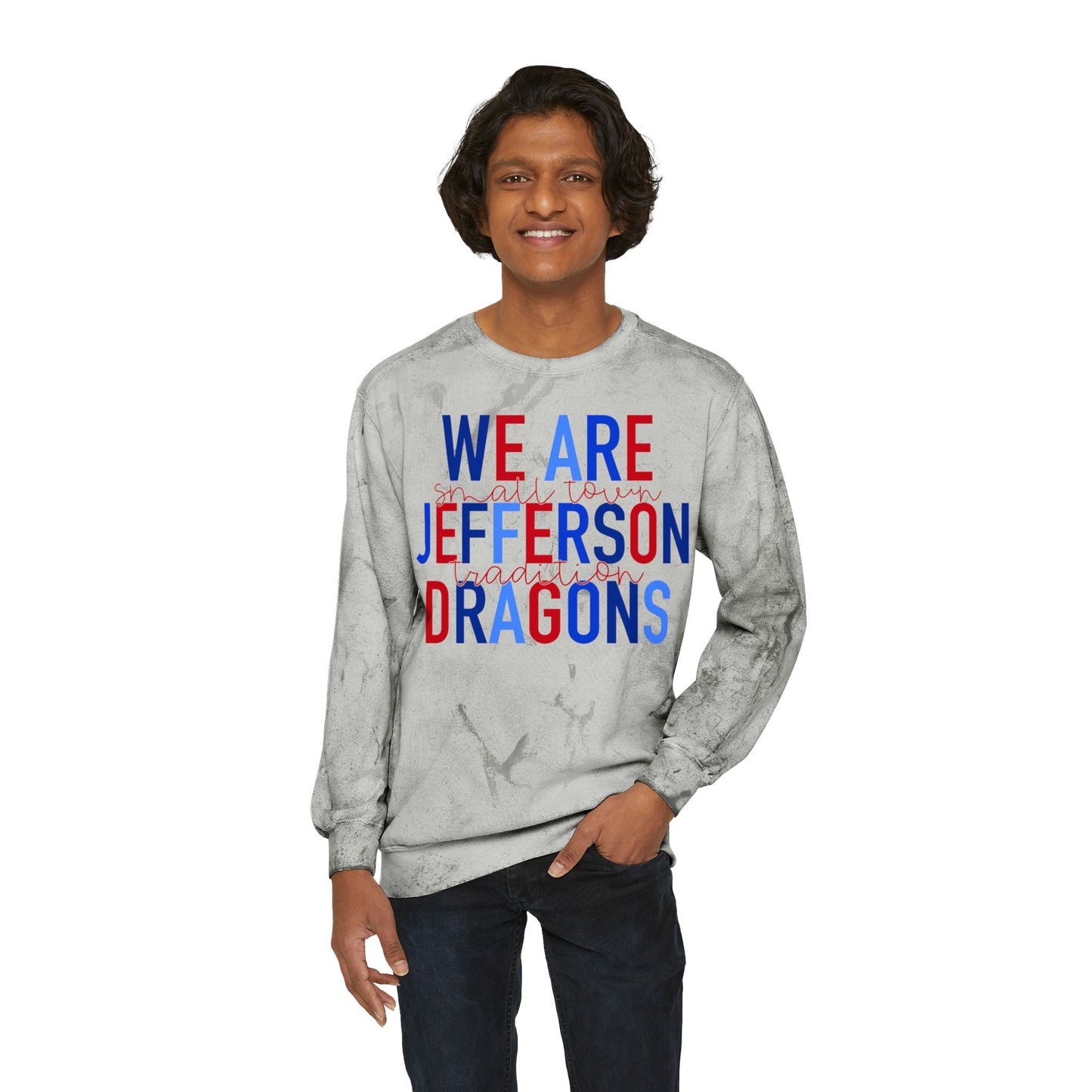 We Are Jefferson Tie Dye Sweatshirt