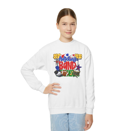 Marching Band Youth Crewneck Sweatshirt