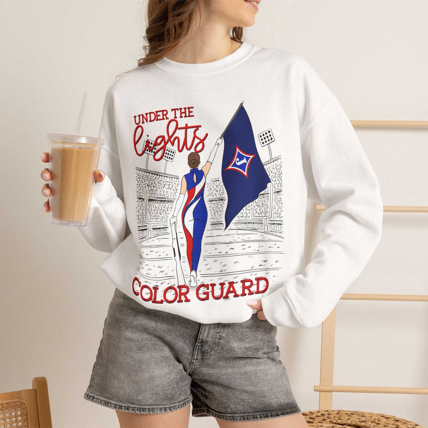 Under The Lights Color Guard Sweatshirt (Gildan)