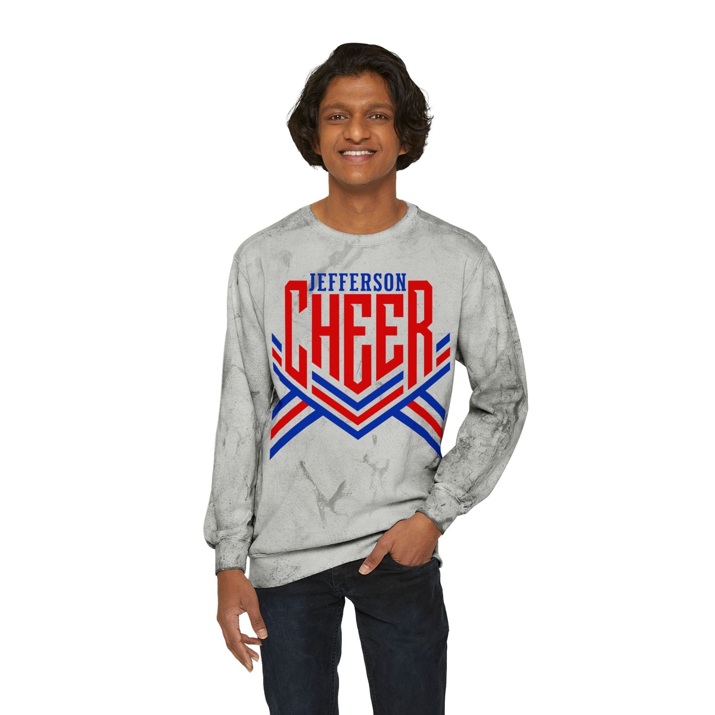 Jefferson Cheer Tie Dye Sweatshirt