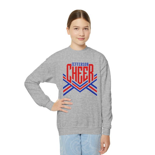 Jefferson Cheer Youth Crewneck Sweatshirt
