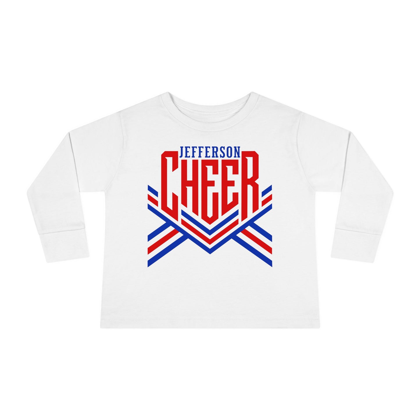Jefferson Cheer Toddler Long Sleeve Tee