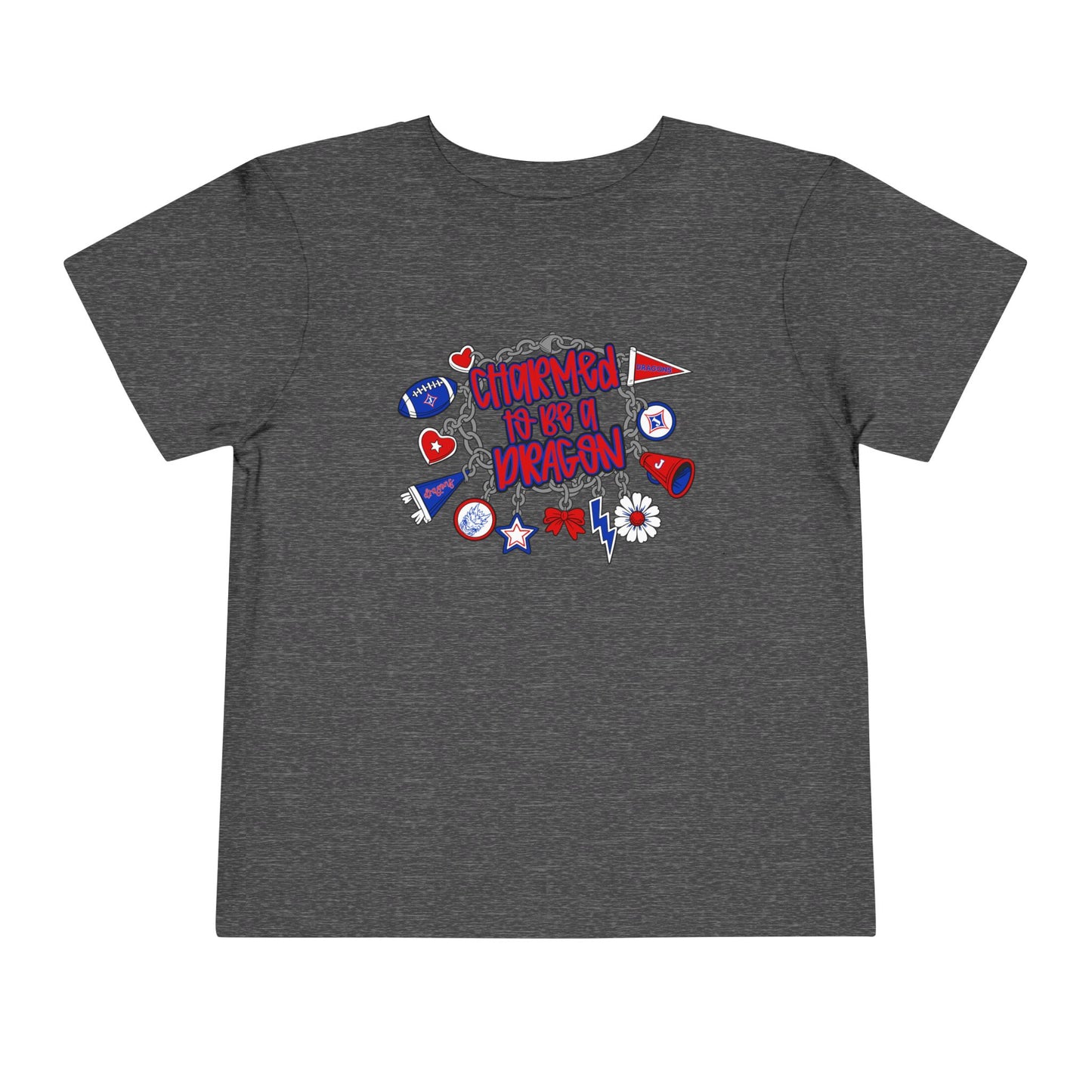 Charmed To Be A Dragon Toddler Short Sleeve Tee