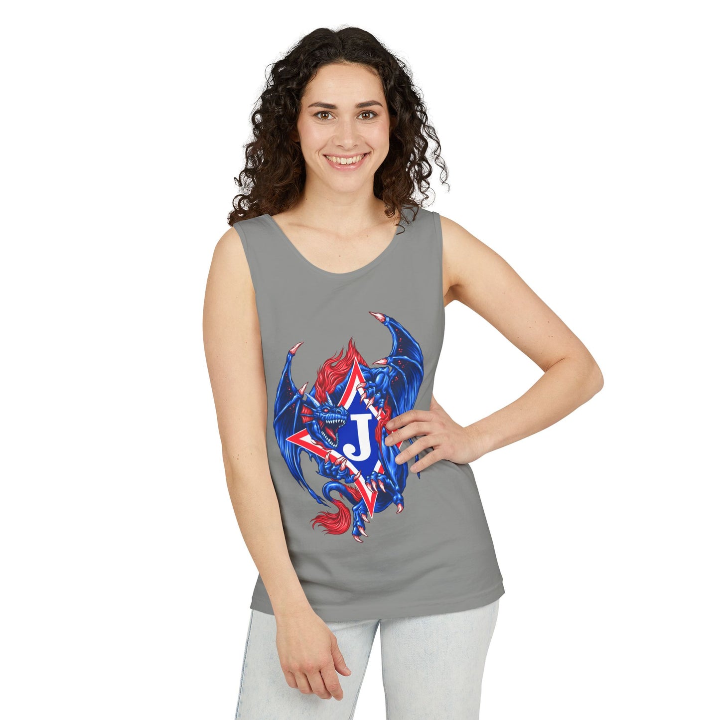 Exclusive Dragon J UnisexTank Top (Comfort Colors)