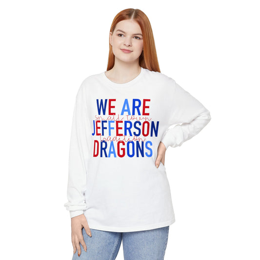 We Are Jefferson Long Sleeve Tee (Comfort Colors)