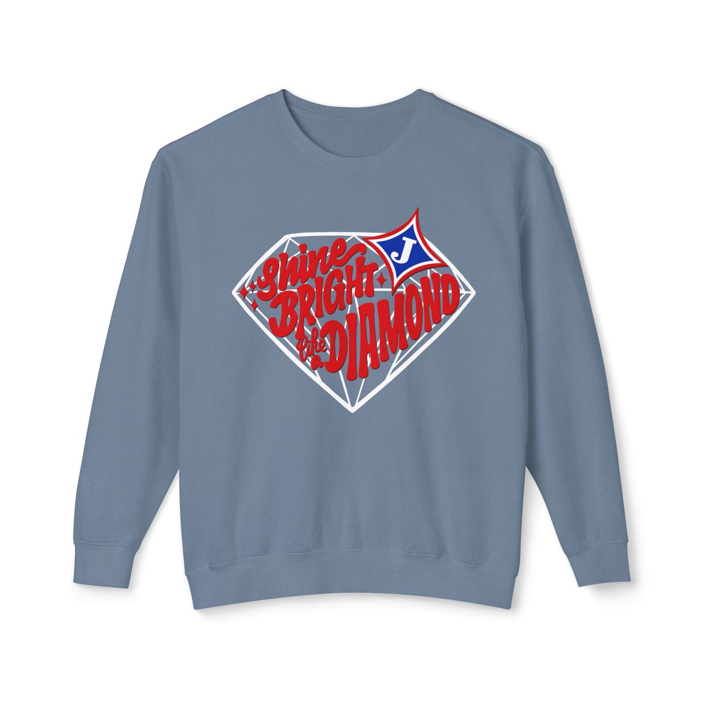 Shine Bright Like A Diamond Sweatshirt (Comfort Colors)