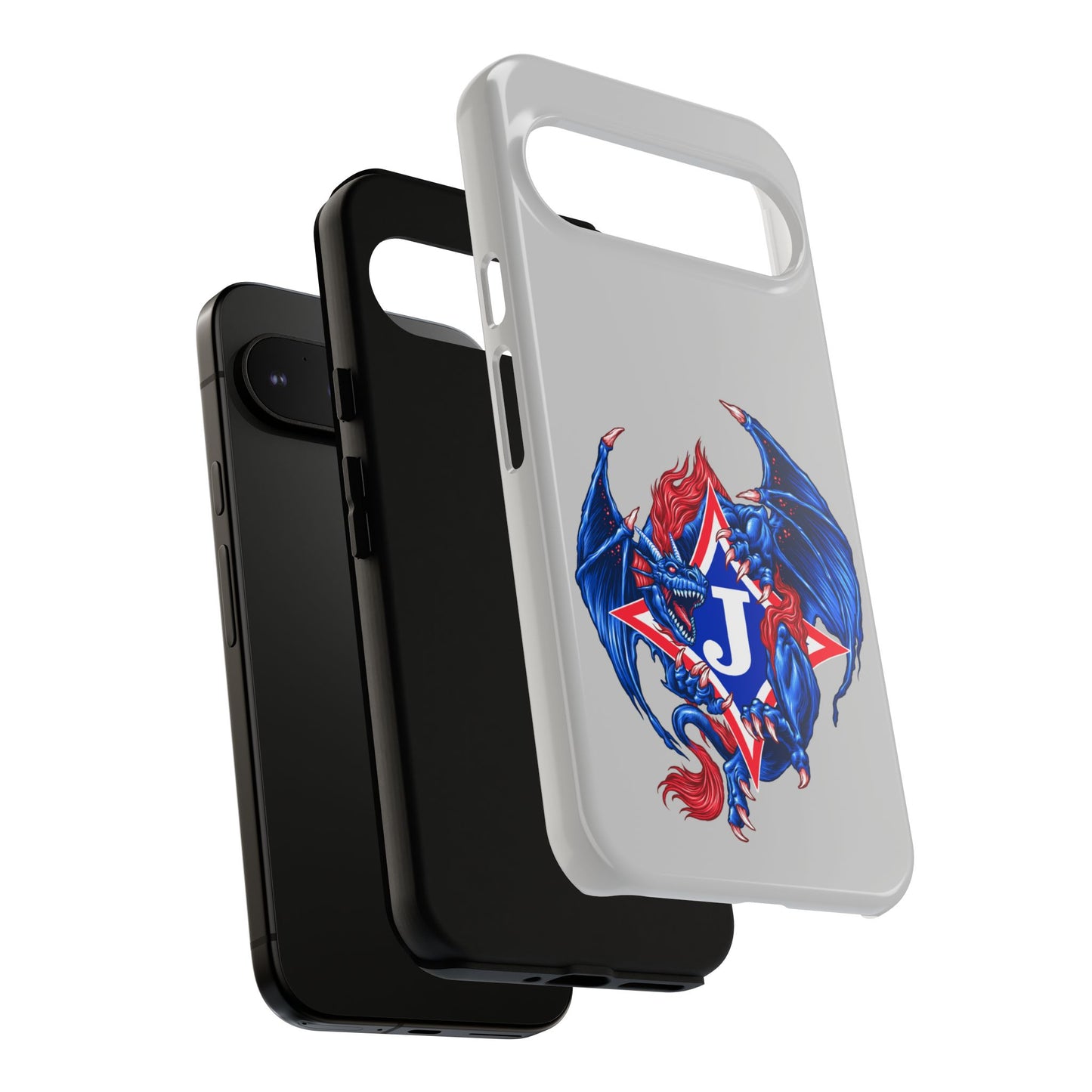 Exclusive Dragon J Personalized Tough Phone Case (Add Your Name)