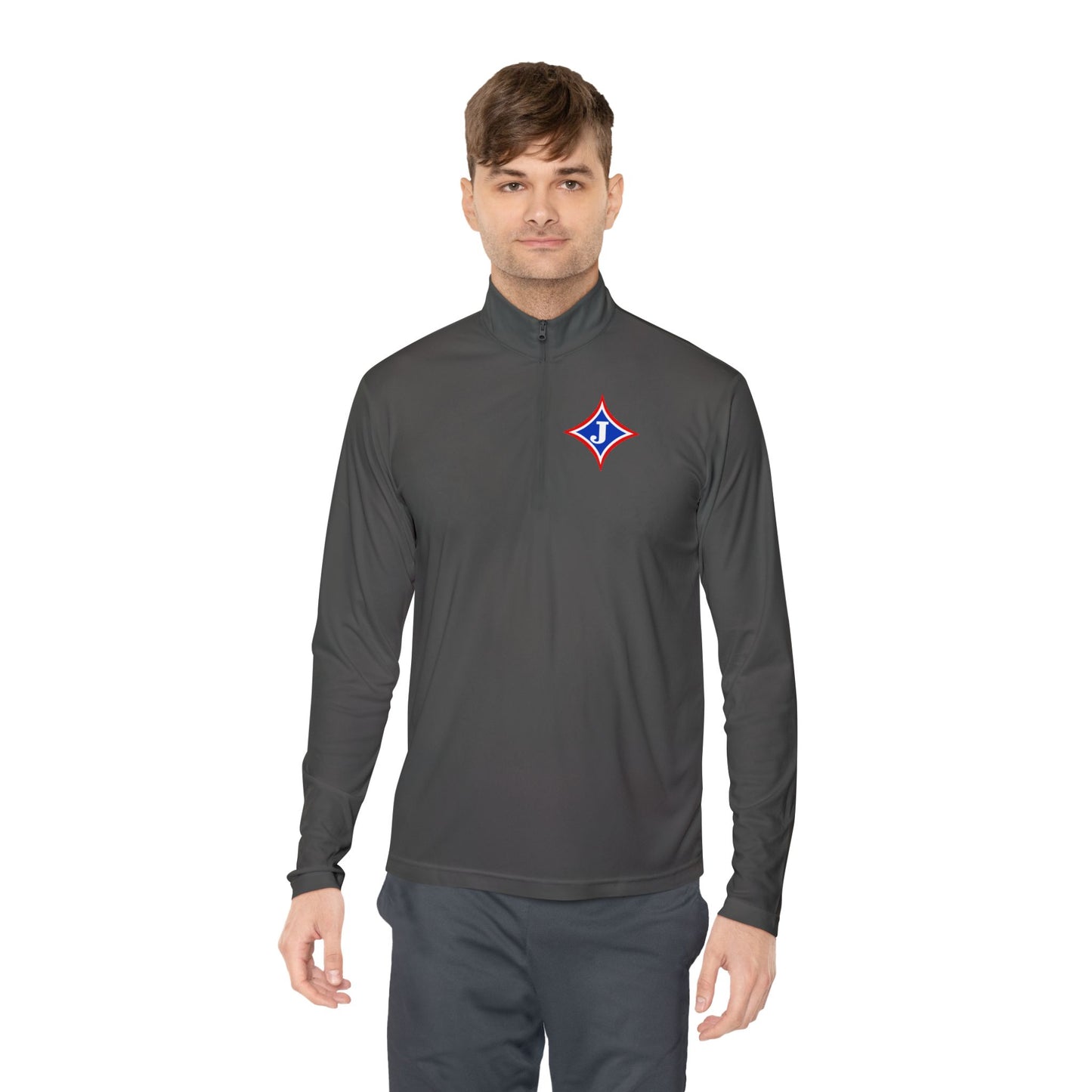 Jefferson J Diamond Quarter-Zip Pullover