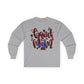 Band Mom Red Girl Long Sleeve Tee (Gildan)