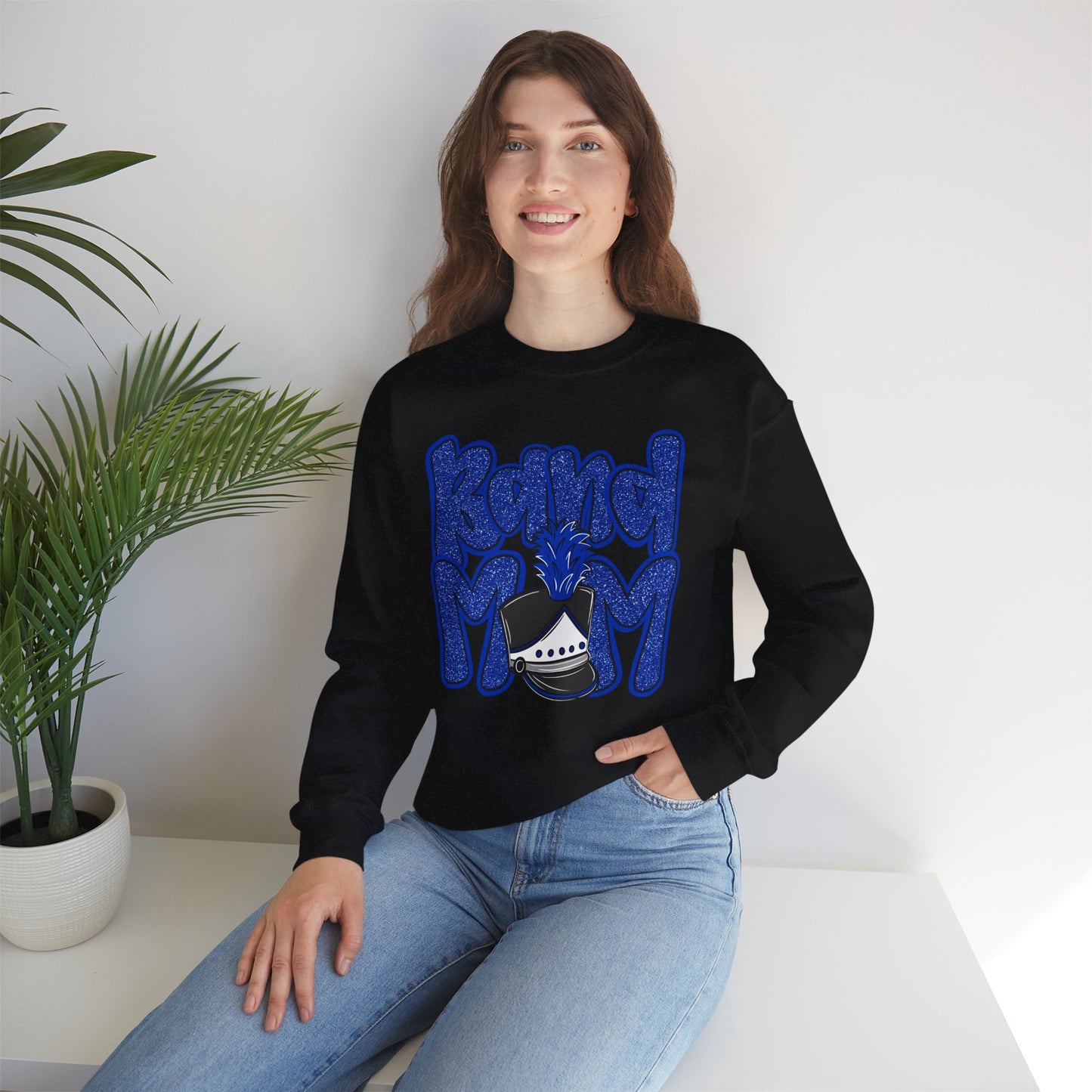 Band Mom Hat Sweatshirt (Gildan)