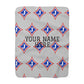 Jefferson J Diamond Sherpa Fleece Blanket