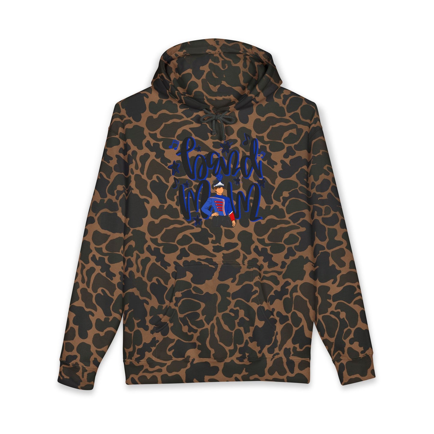 Band Mom Blue Boy Hoodie (Independent Trading Co)