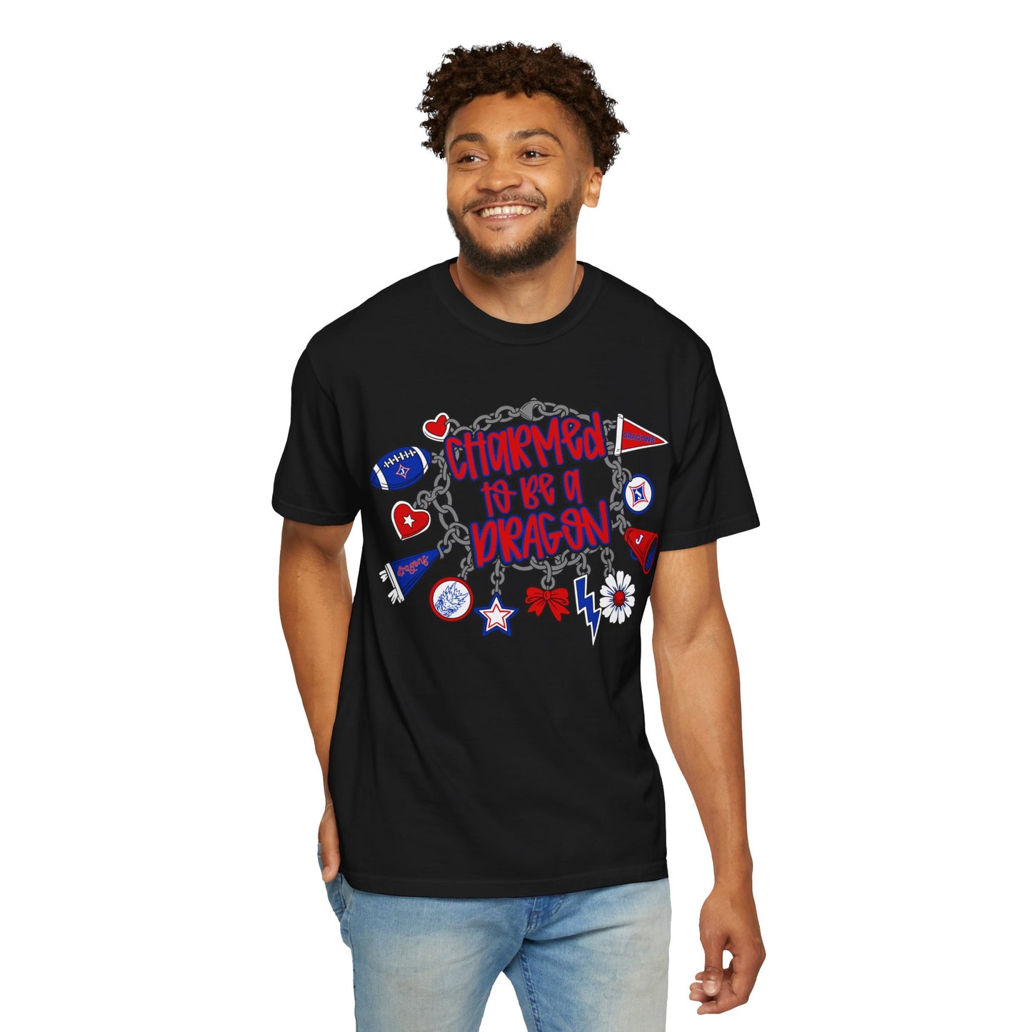 Charmed To Be A Dragon Short Sleeve Tee (Comfort Colors)