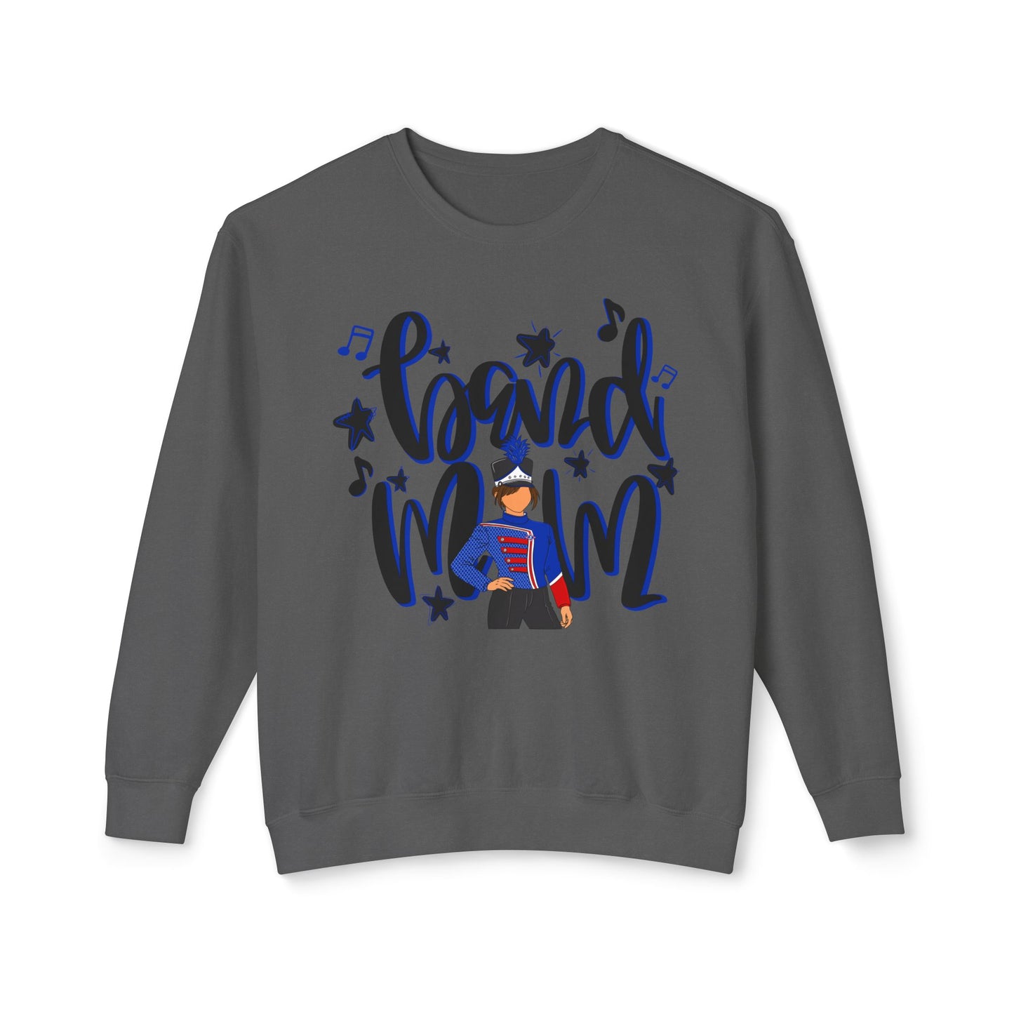 Band Mom Blue Girl Sweatshirt (Comfort Colors)