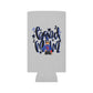 Band Mom Blue Girl Can Cooler