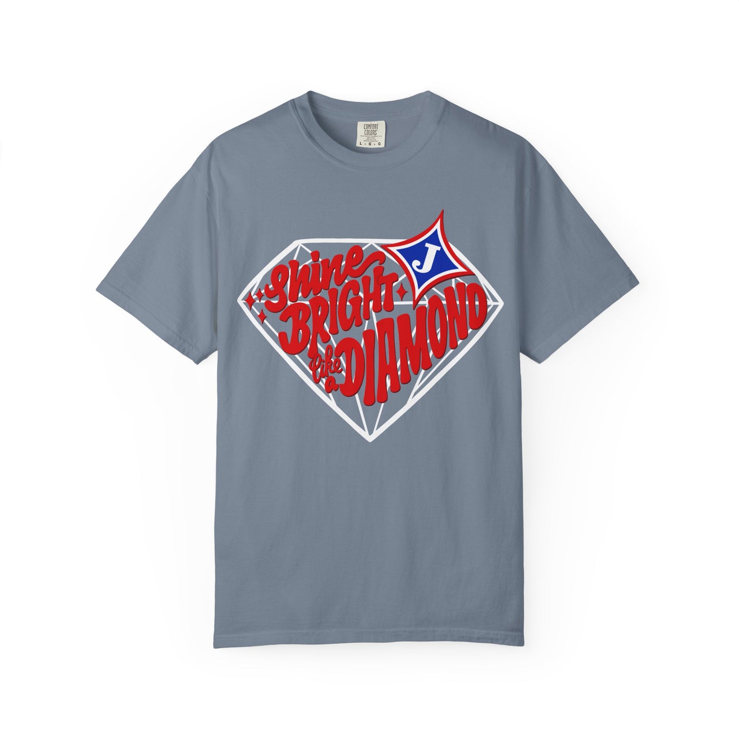 Shine Bright Like A Diamond Short Sleeve Tee (Comfort Colors)