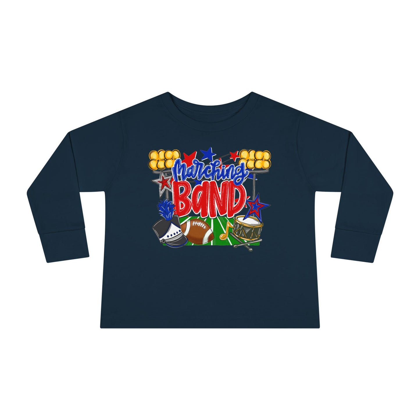 Marching Band Toddler Long Sleeve Tee