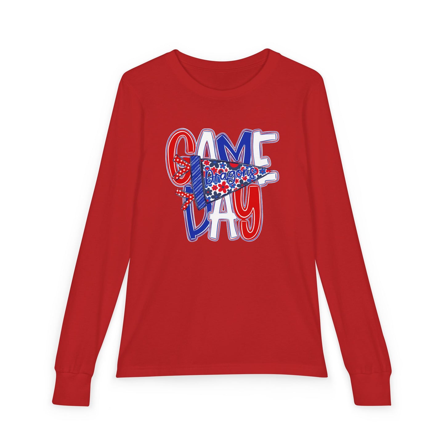 Game Day Dragons Youth Long Sleeve Tee