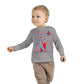Cheer Icon Grid Toddler Long Sleeve Tee