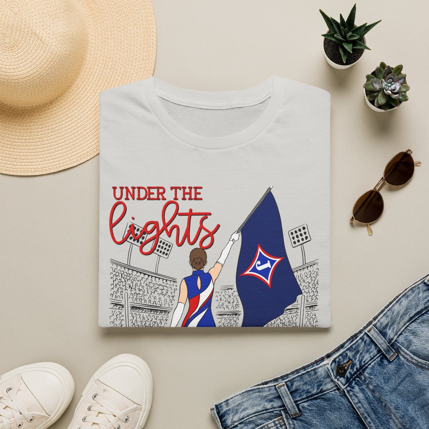 Under The Lights Color Guard Short Sleeve Tee (Gildan)