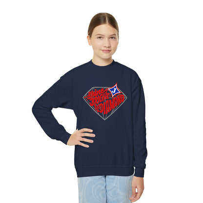Shine Bright Like A Diamond Youth Crewneck Sweatshirt