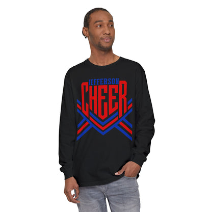 Jefferson Cheer Long Sleeve Tee (Comfort Colors)
