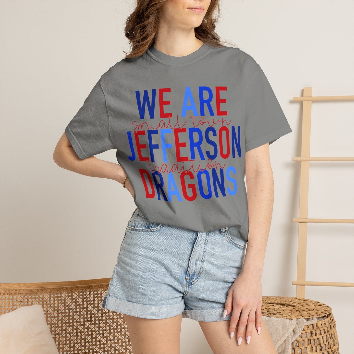 We Are Jefferson Comfort Colors Short Sleeve Tee