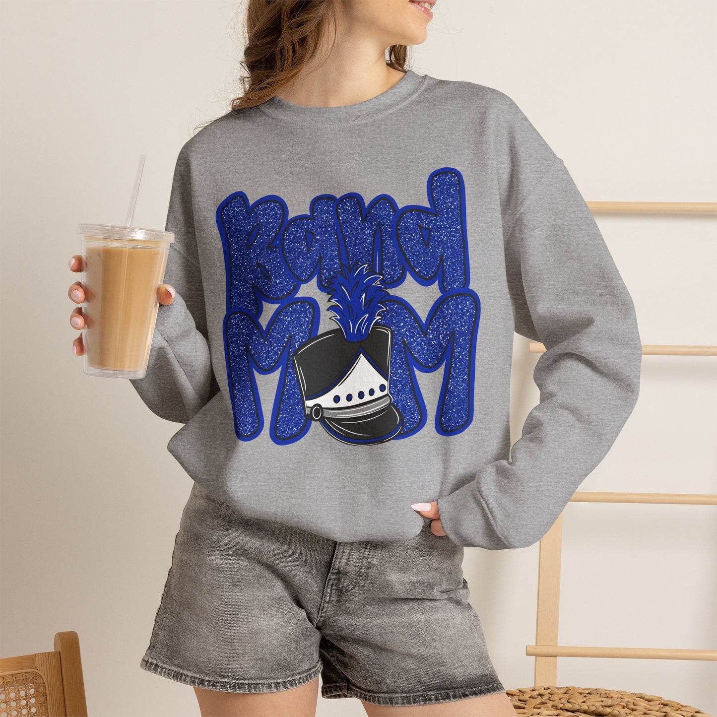 Band Mom Hat Sweatshirt (Gildan)