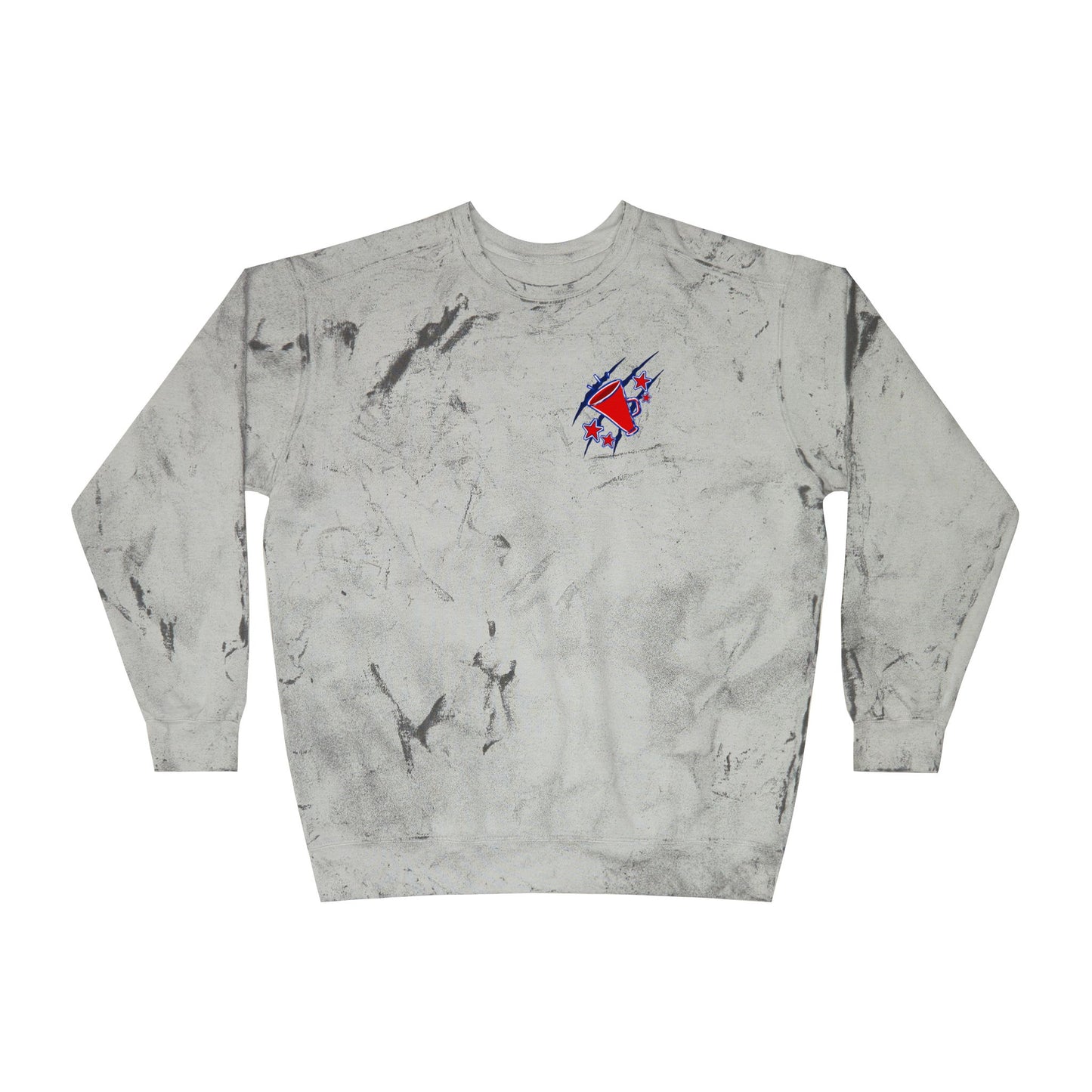 You're GonnaHear Me Roar Cheer Tie Dye Sweatshirt