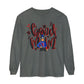 Band Mom Red Boy Long Sleeve Tee (Comfort Colors)