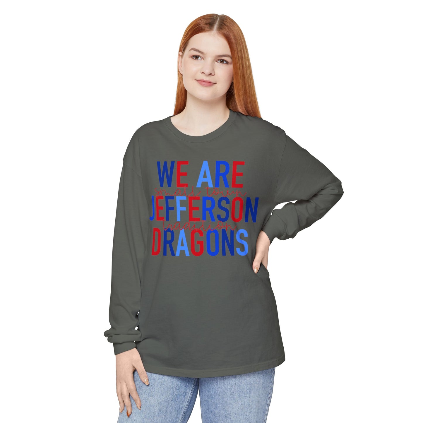 We Are Jefferson Long Sleeve Tee (Comfort Colors)