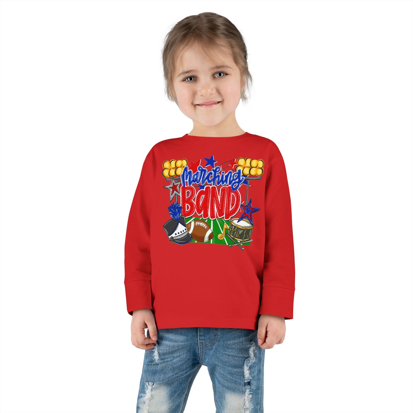 Marching Band Toddler Long Sleeve Tee