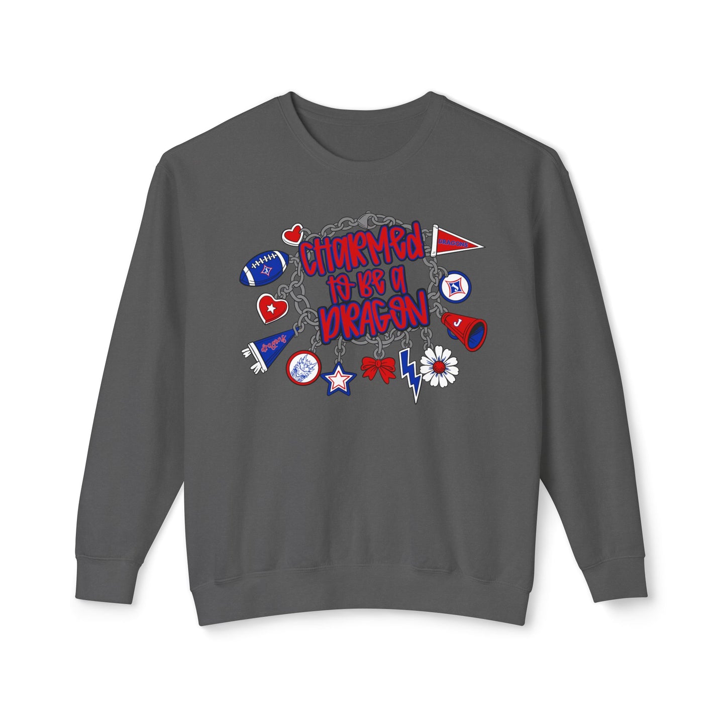 Charmed To Be A Dragon Sweatshirt (Comfort Colors)