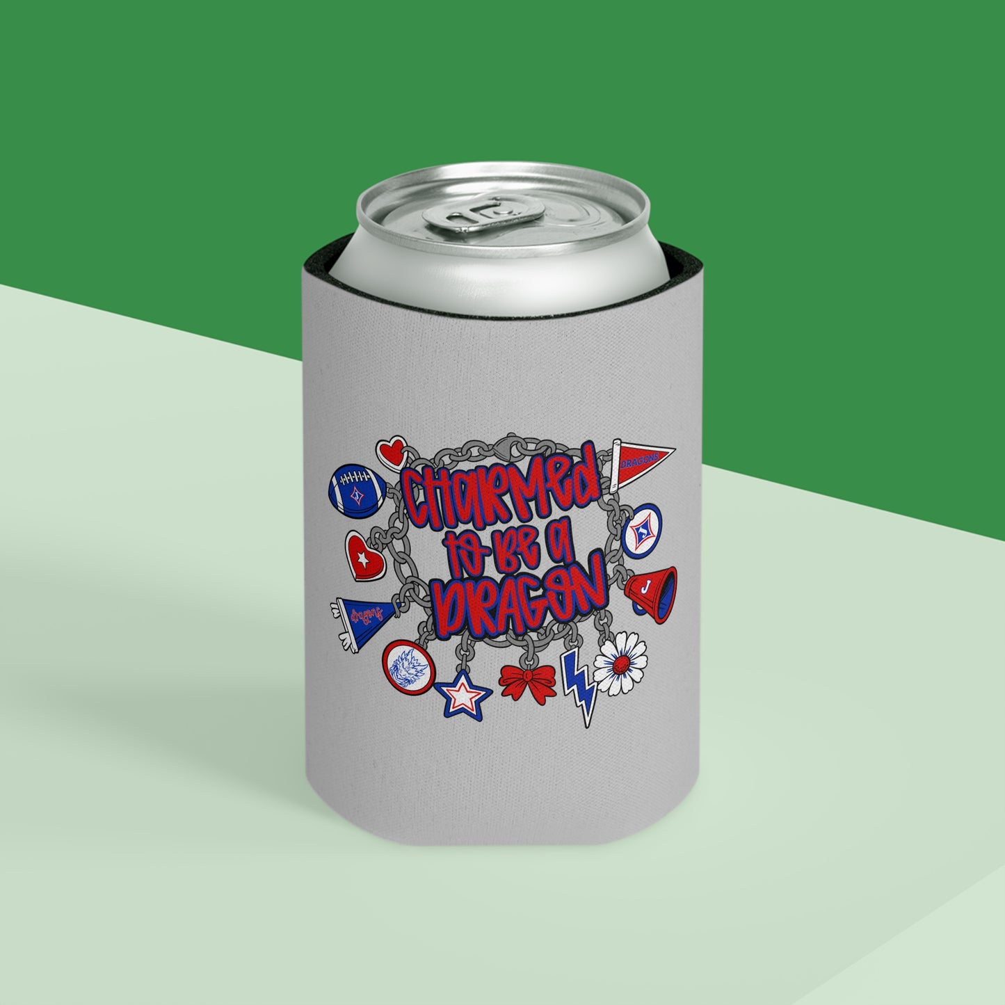 Charmed To Be A Dragon Band Can Cooler