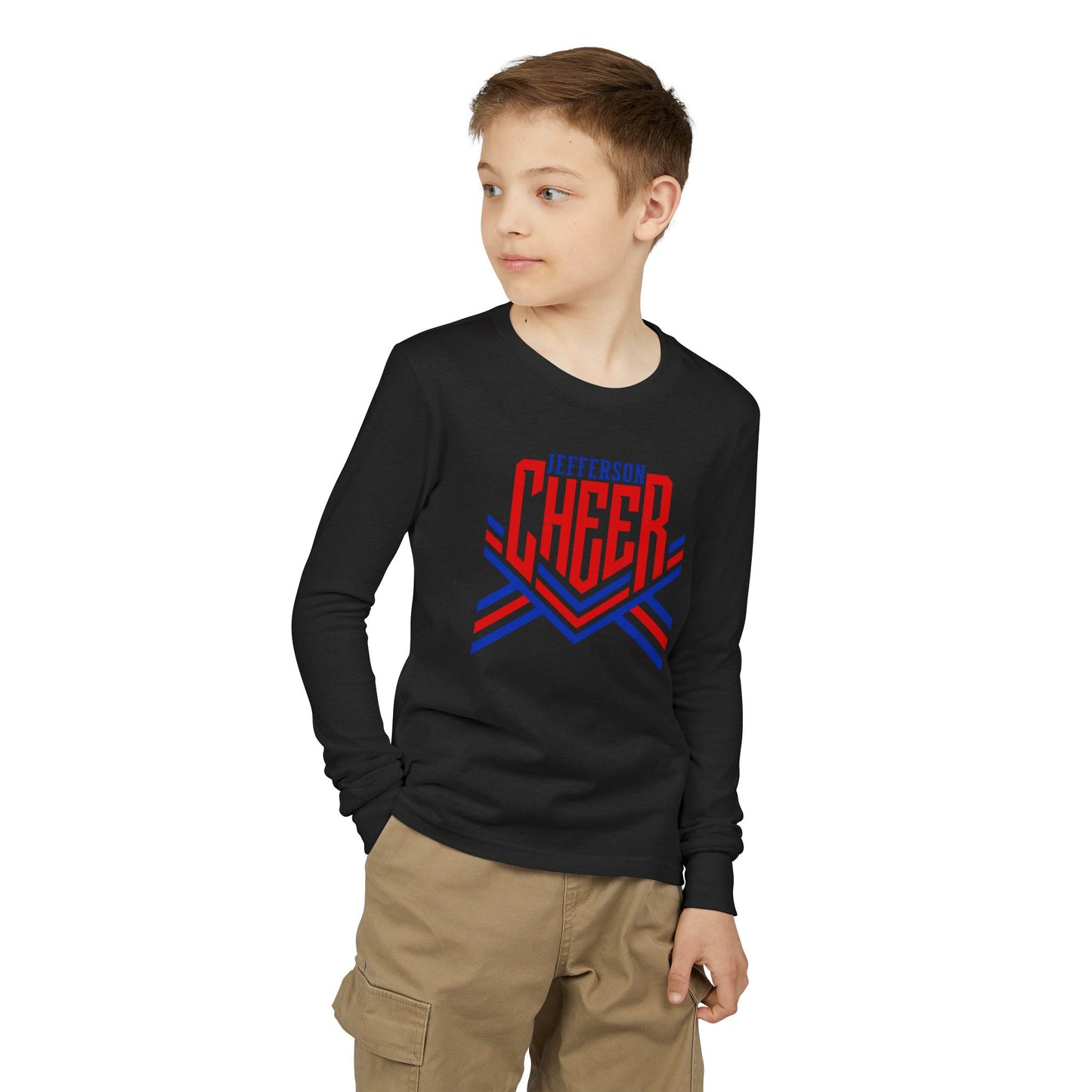 Jefferson Cheer Youth Long Sleeve Tee