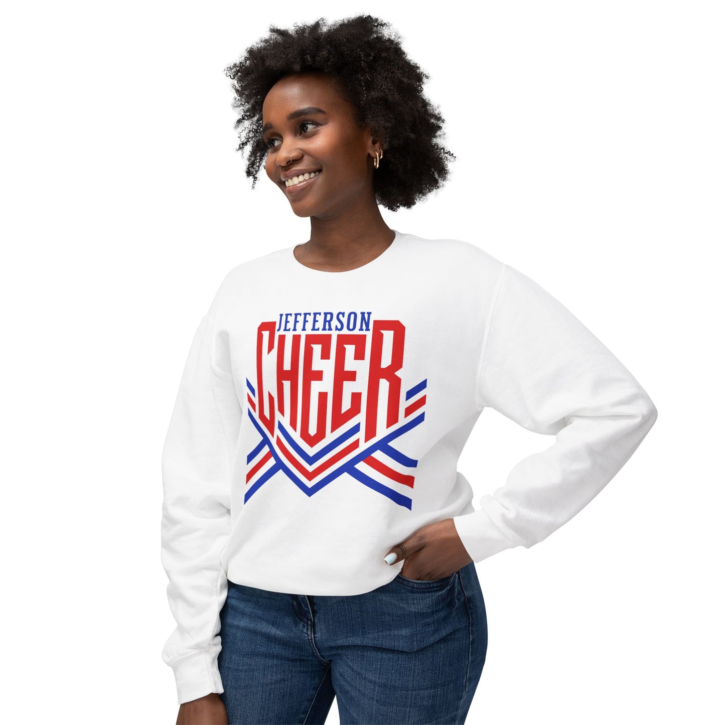 Jefferson Cheer Sweatshirt (Comfort Colors)
