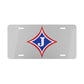 Jefferson Diamond Vanity Plate