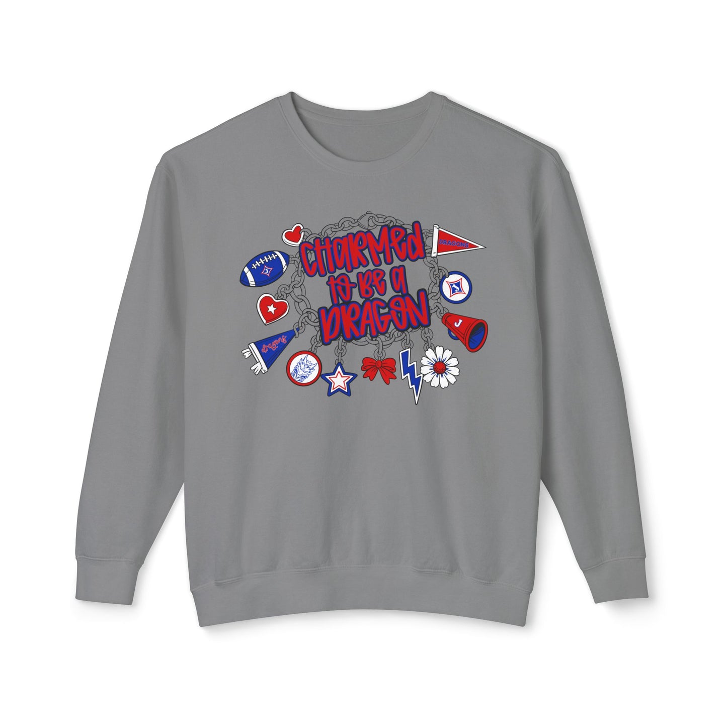 Charmed To Be A Dragon Sweatshirt (Comfort Colors)