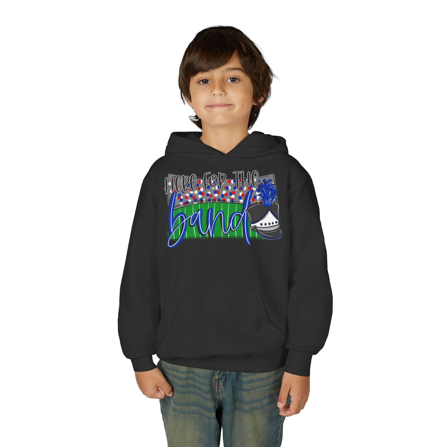 Here For The Band Youth Hoodie