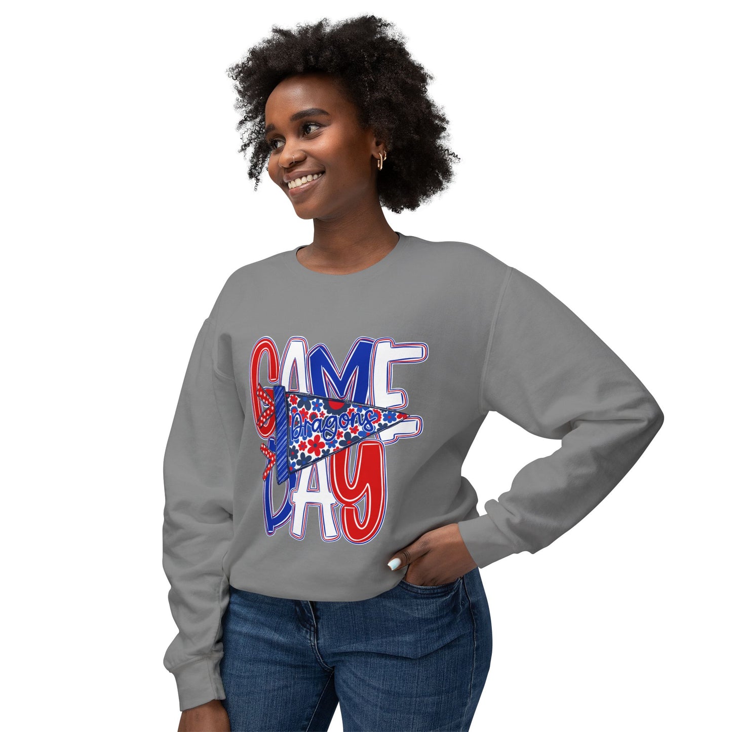 Game Day Dragons Sweatshirt (Comfort Colors)