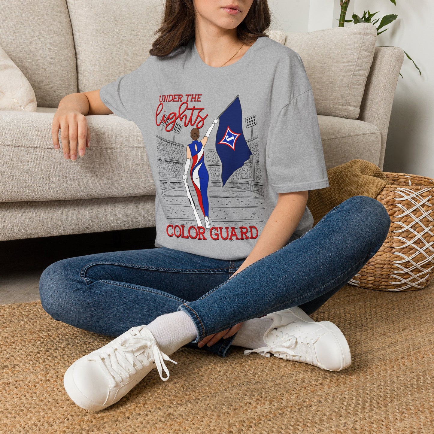 Under The Lights Color Guard Short Sleeve Tee (Gildan)