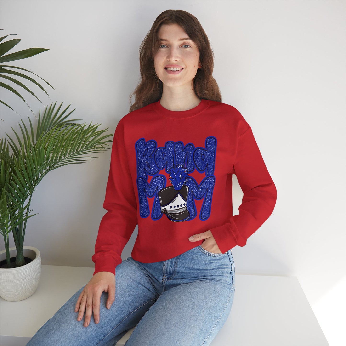 Band Mom Hat Sweatshirt (Gildan)