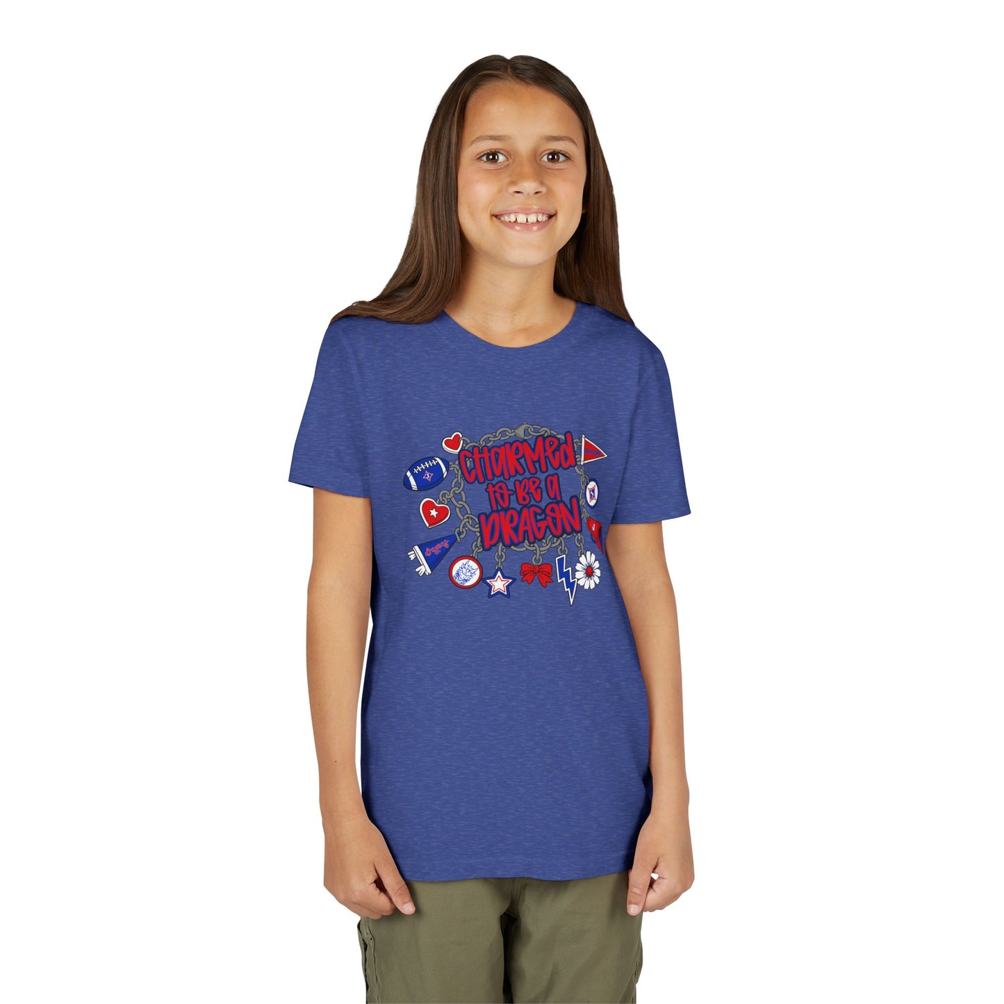 Charmed To Be A Dragon Youth Short Sleeve Tee