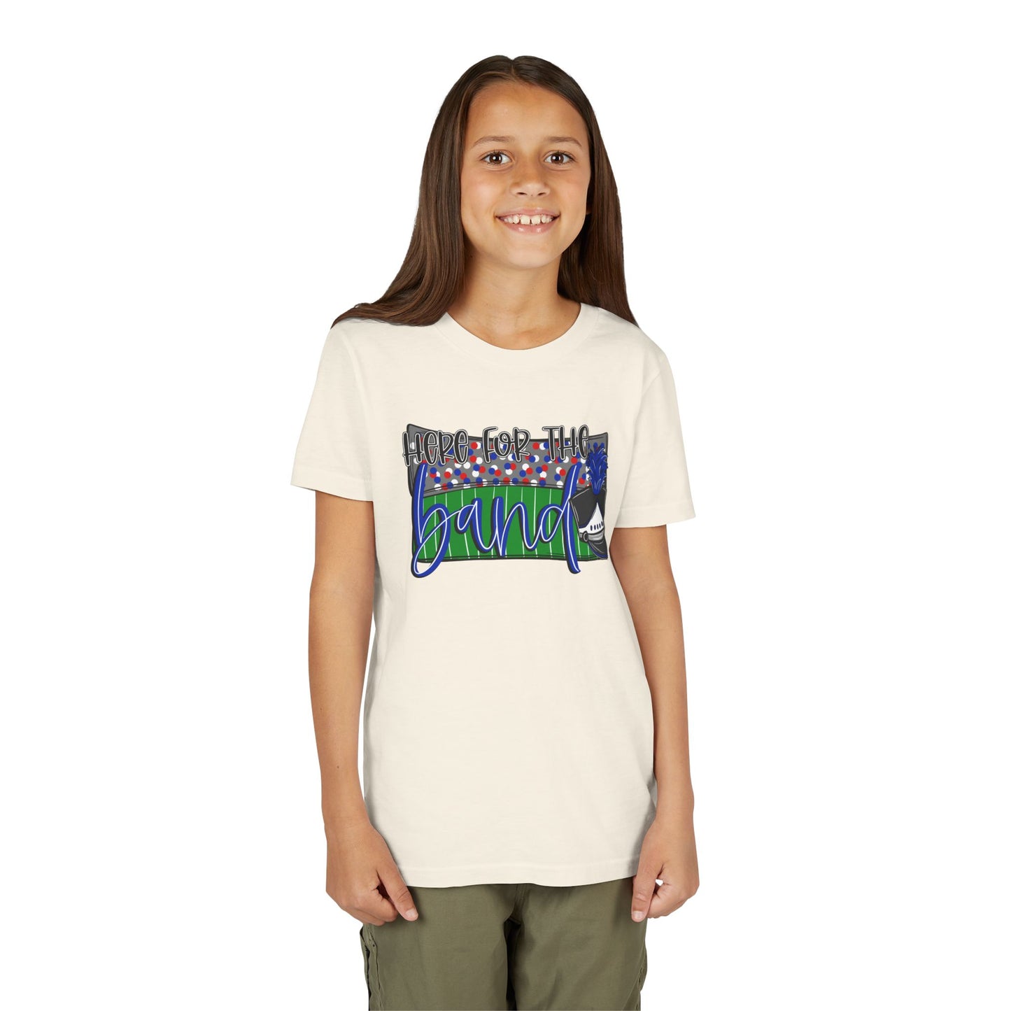Here For The Band Youth Short Sleeve Tee