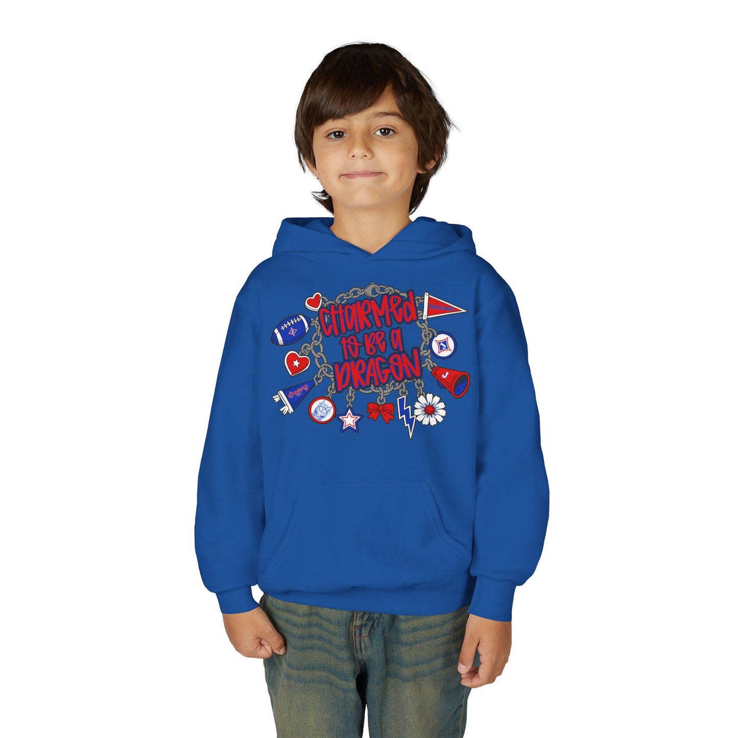 Charmed To Be A Dragon Youth Hoodie