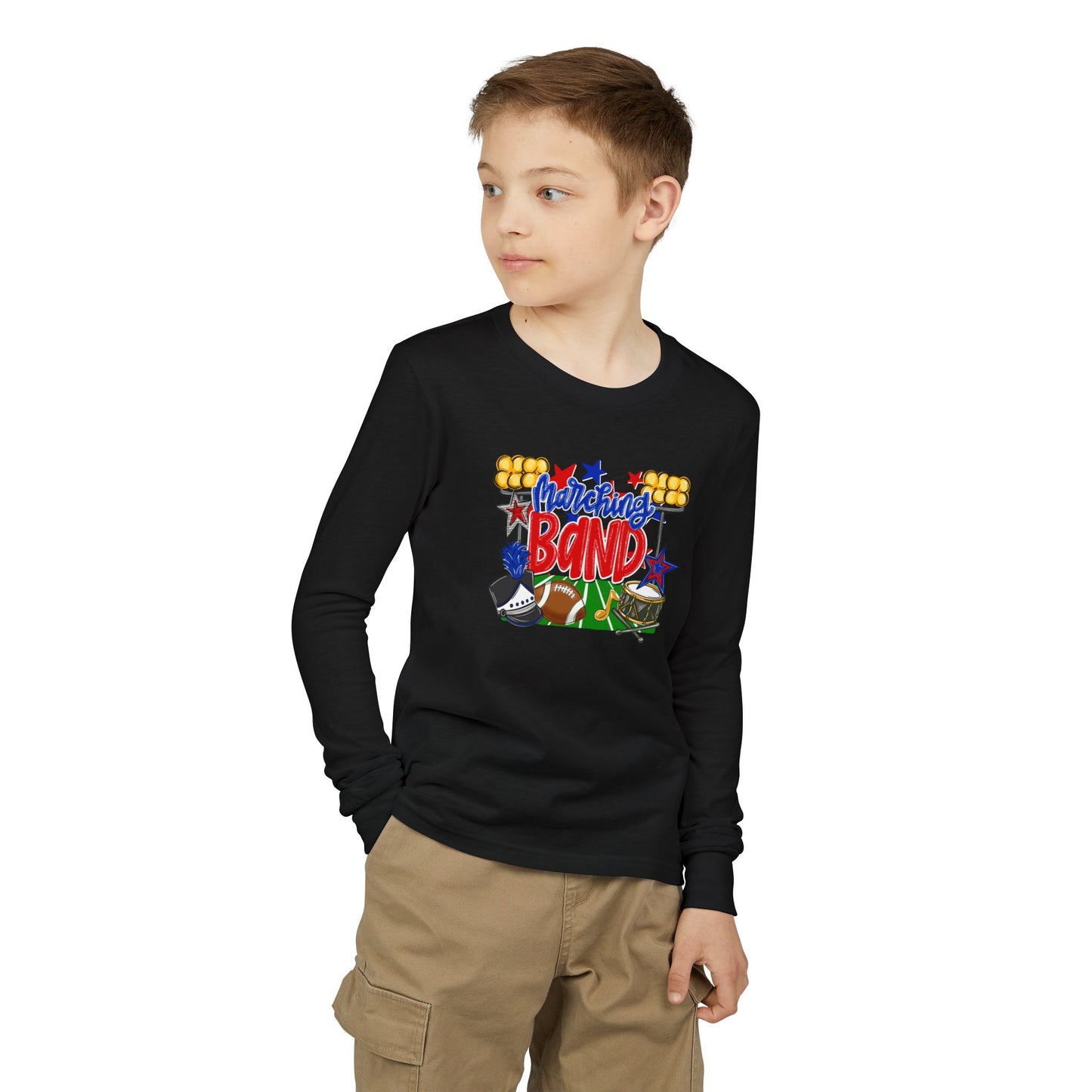 Marching Band Youth Long Sleeve Tee