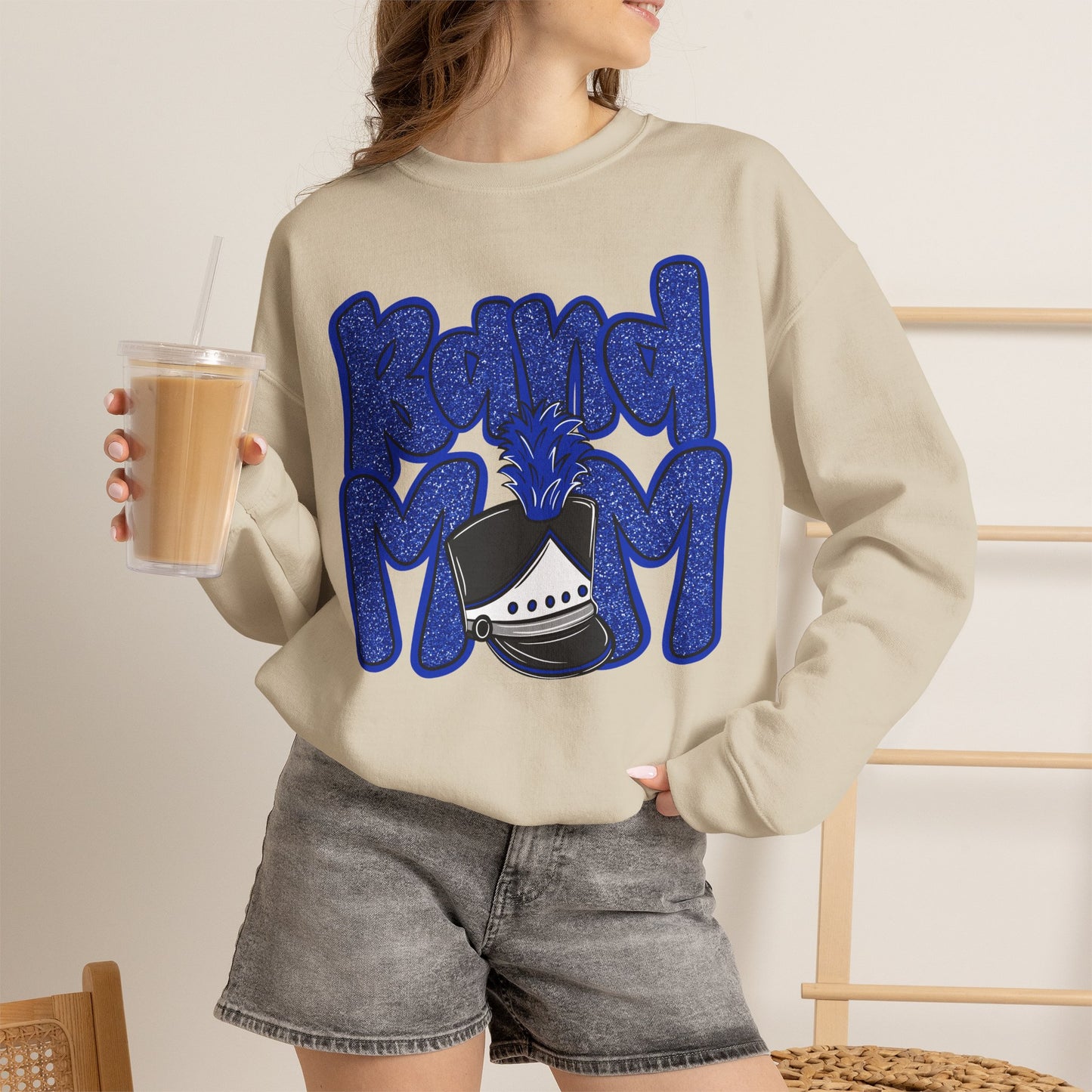 Band Mom Hat Sweatshirt (Gildan)