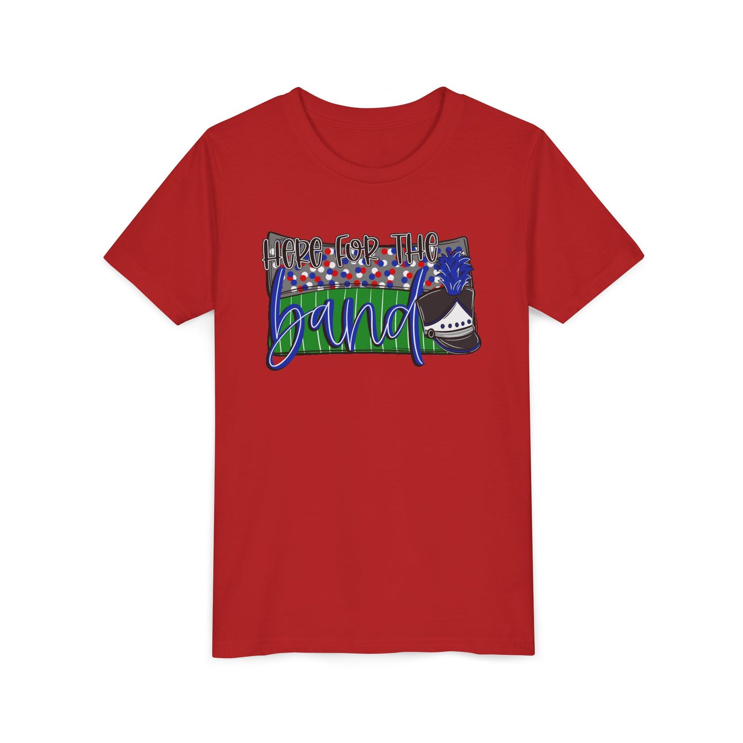 Here For The Band Youth Short Sleeve Tee