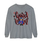 Band Mom Red Boy Long Sleeve Tee (Comfort Colors)