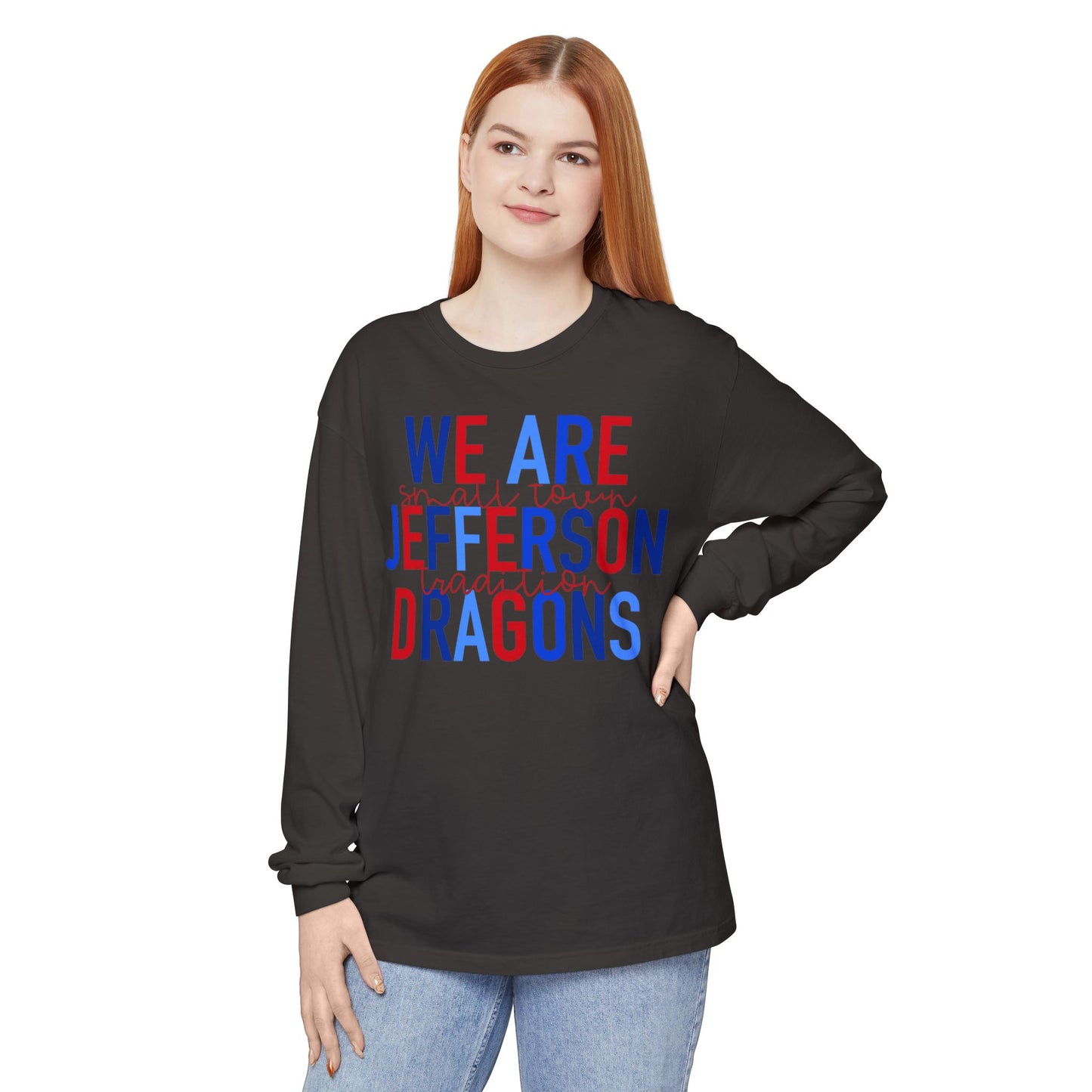 We Are Jefferson Long Sleeve Tee (Comfort Colors)